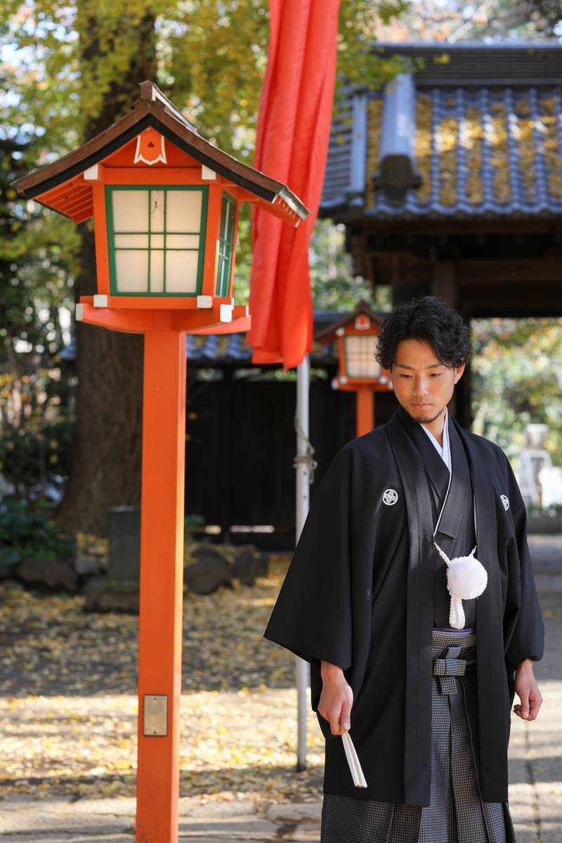 新郎様のソロショット