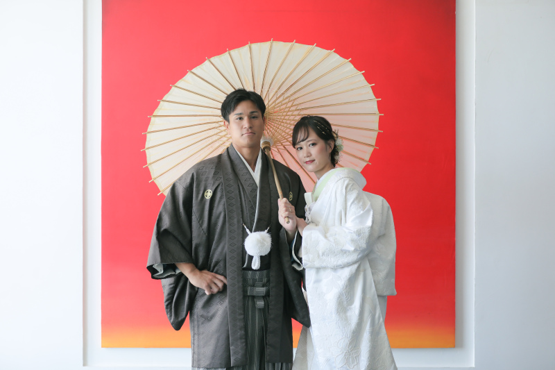 番傘をつかって