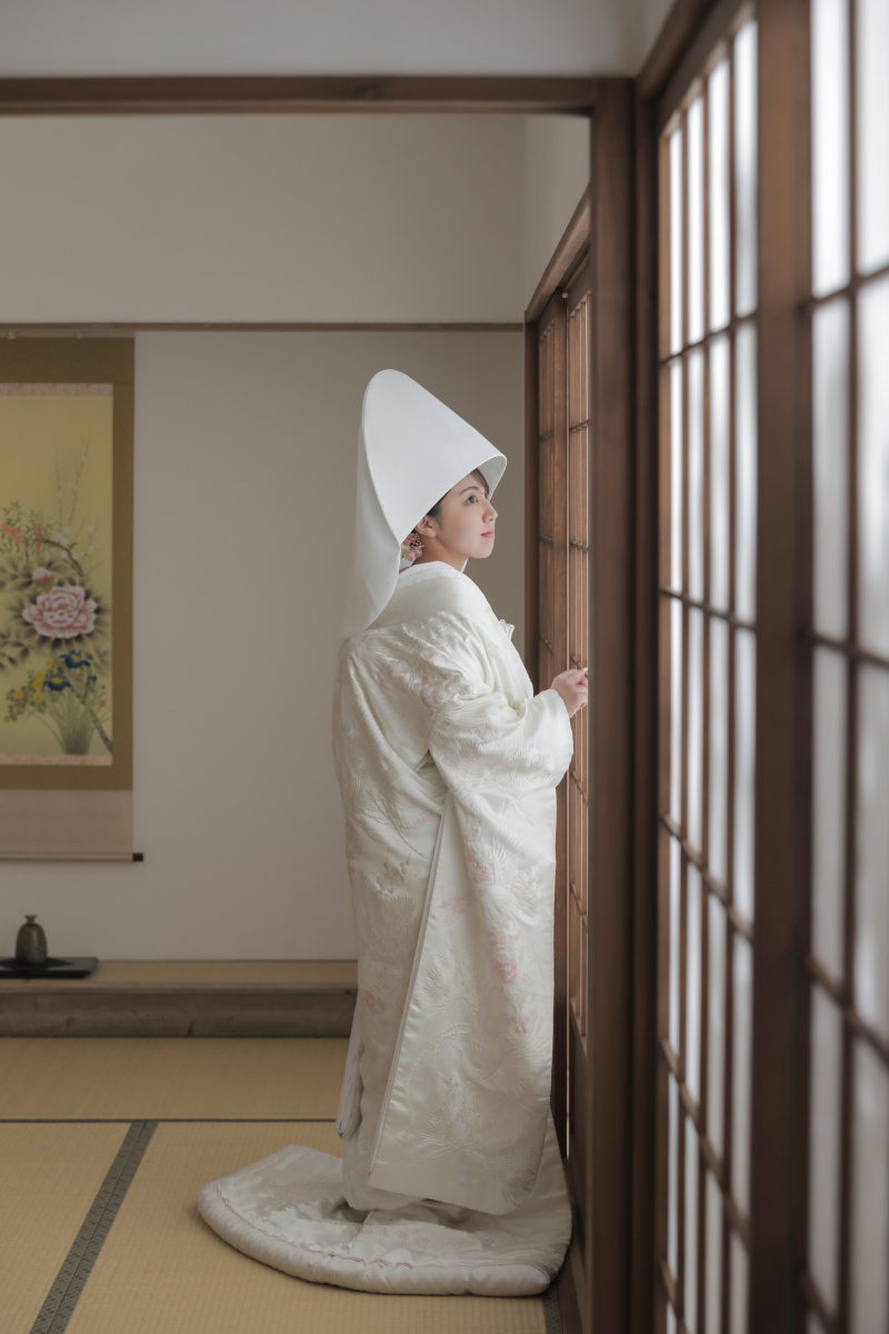 ご新婦様のソロカット。