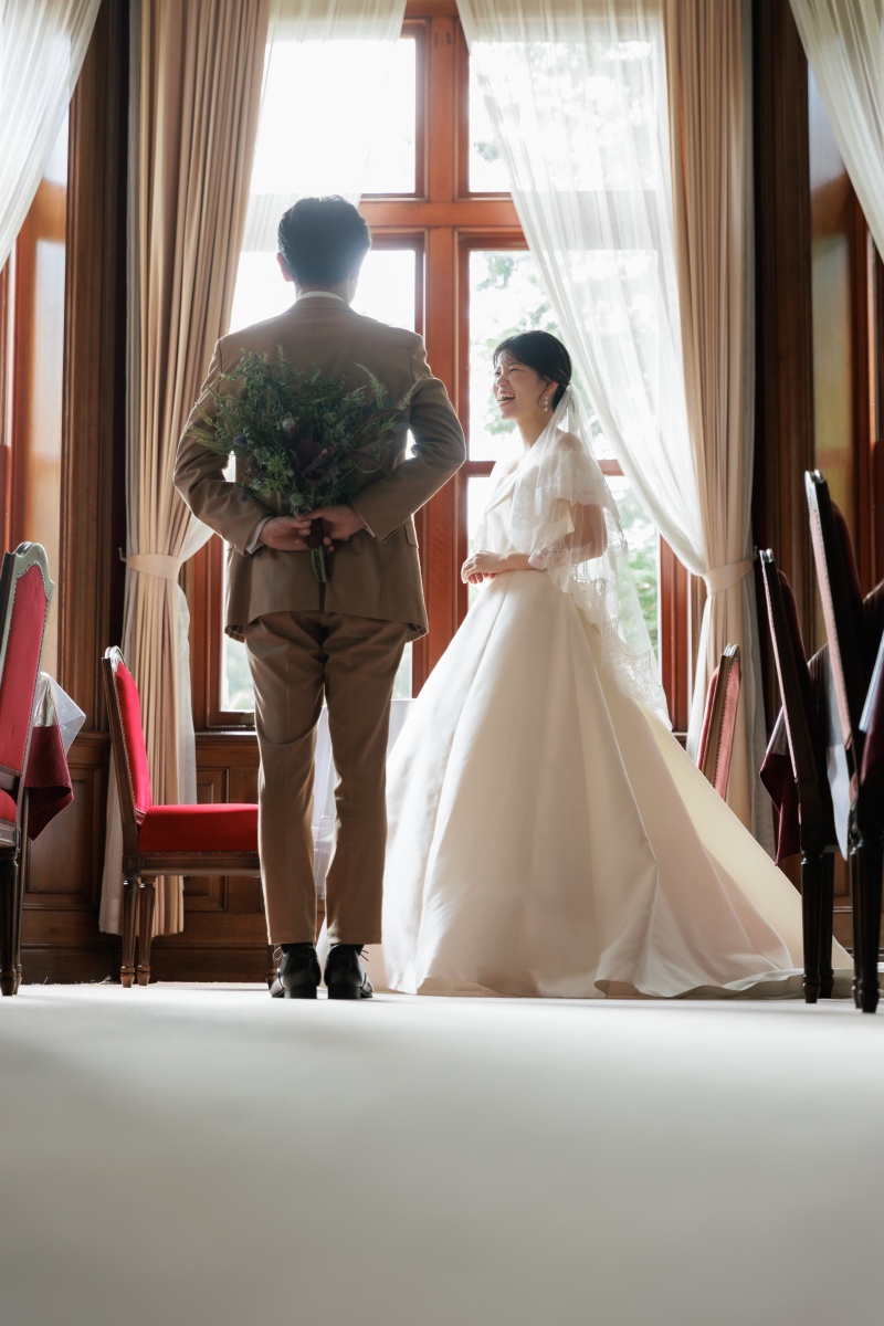 ご新郎様からのプレゼント