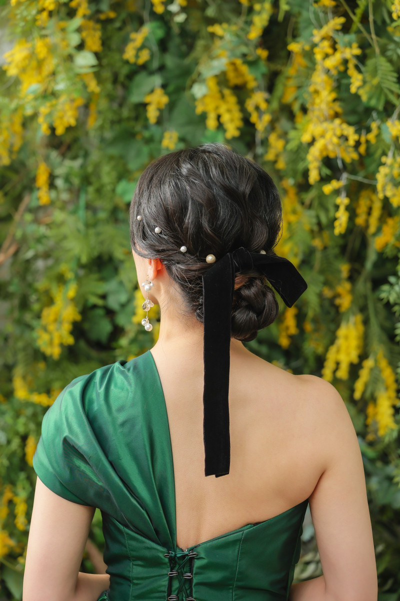 ご新婦様のヘアセット