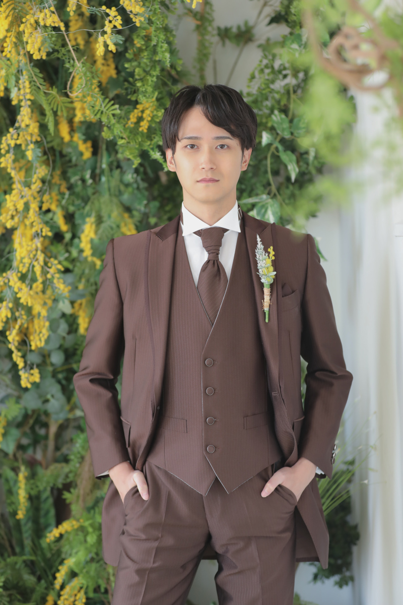 ご新郎様ソロショット