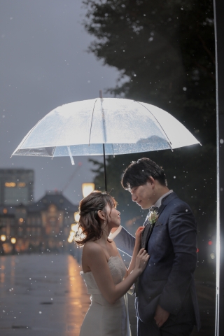 雨の日ロケーション