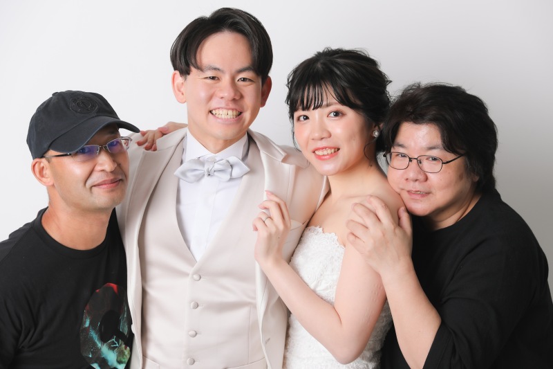 最後はご家族様と!