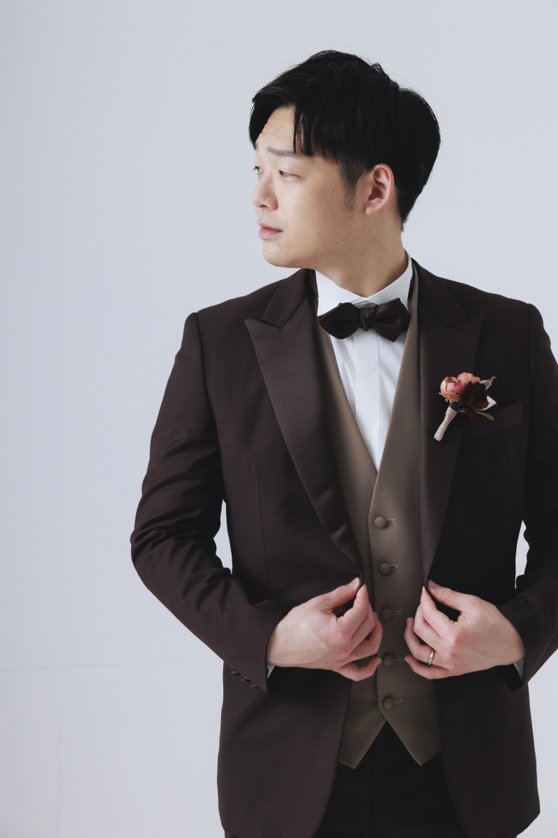 ご新郎様のソロカット