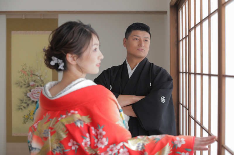 凛々しいご新郎様