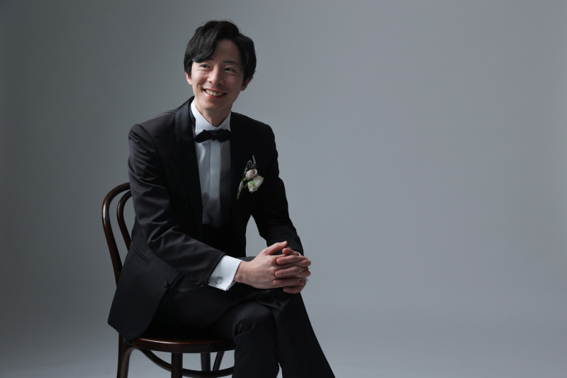 ご新郎様のソロカット。