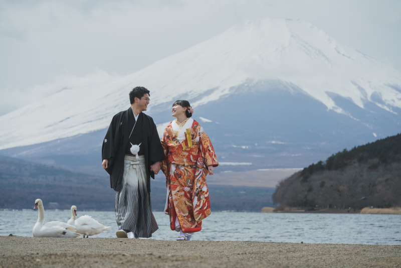 富士山も綺麗に。