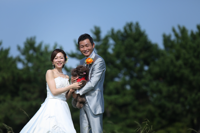 わんちゃんと一緒