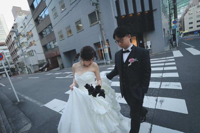 ブラックのお花!