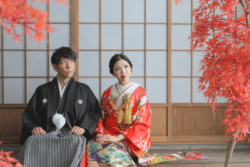 縁側 ✕ もみじ