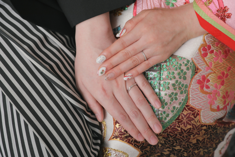 お手元ショット