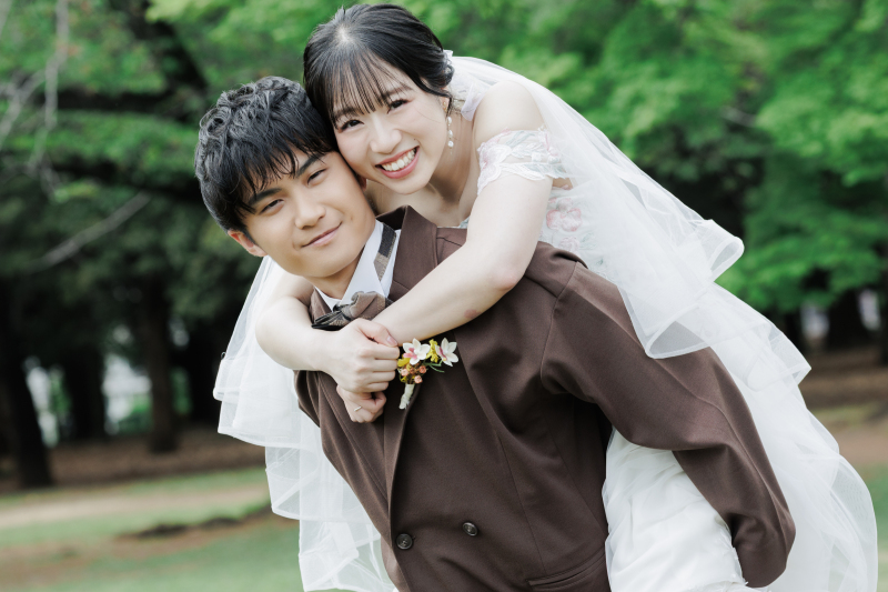 おんぶショット