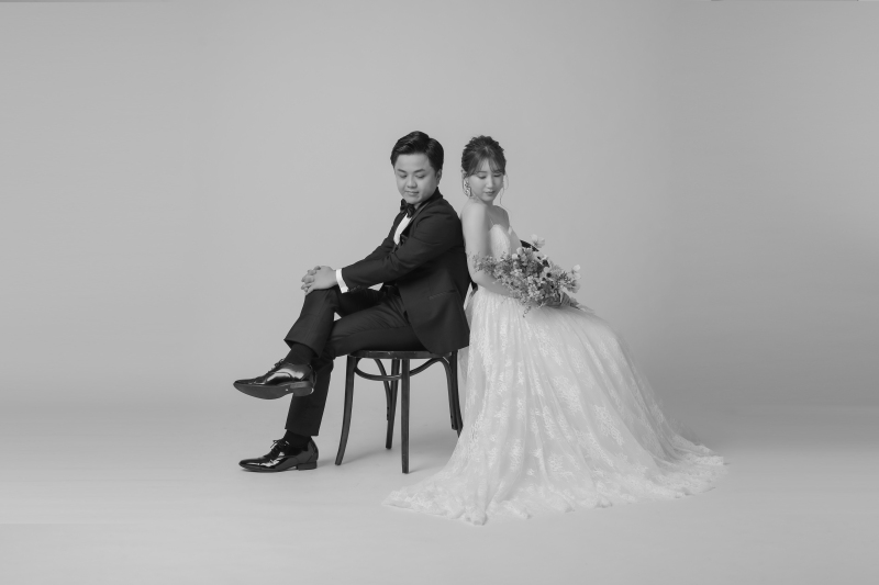 おしゃれにモノクロで