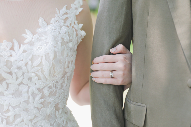 ドレス × 指輪 × タキシード