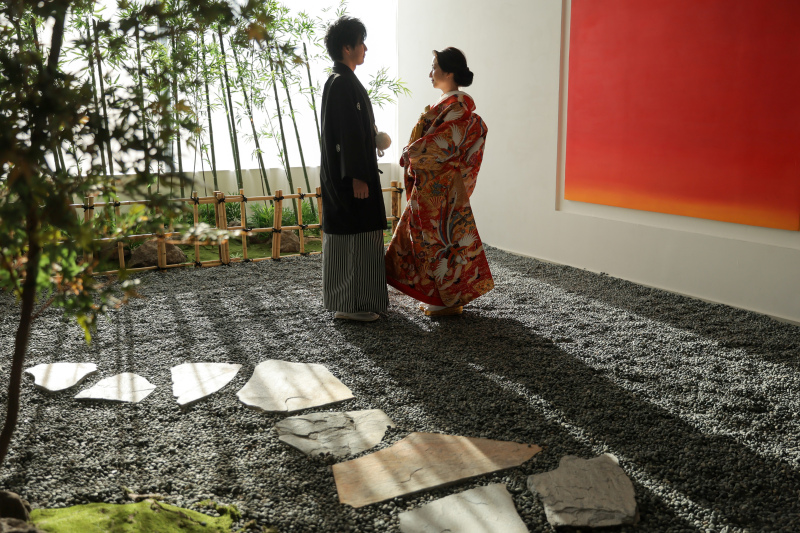 和装屋内庭園スタジオ