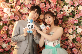 小物で可愛らしいお写真を。