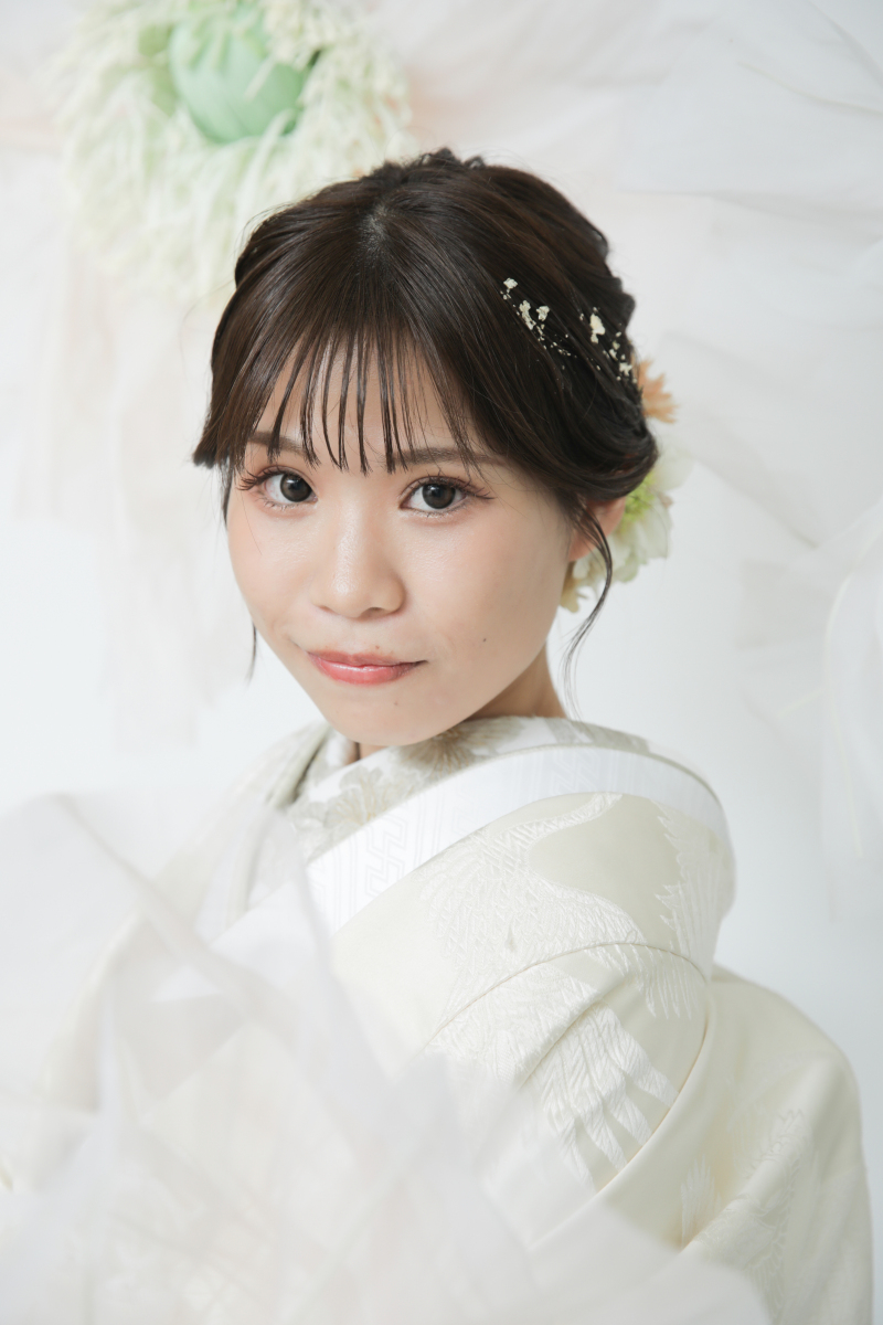 ご新婦様のソロカット。