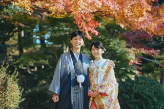 紅葉のロケーション撮影