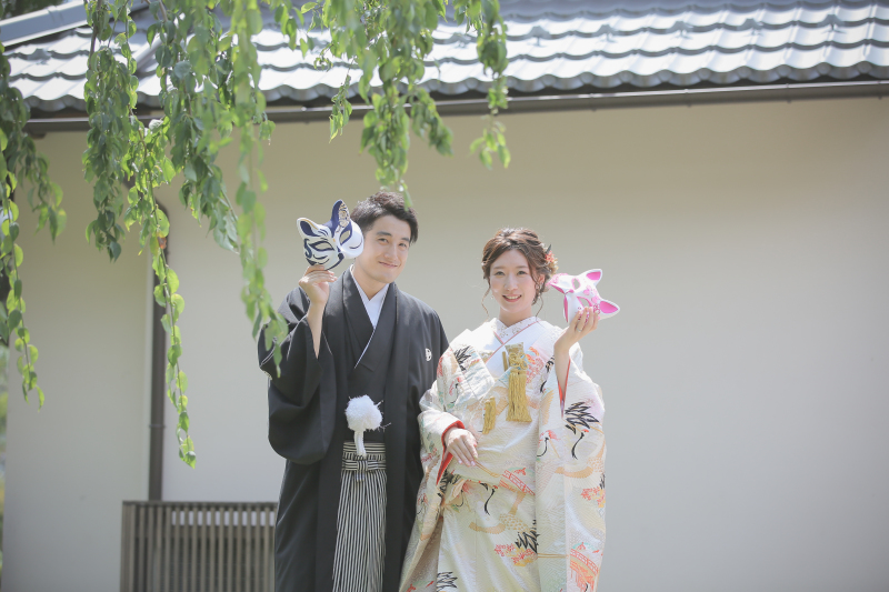 お持ち込みの小道具と。