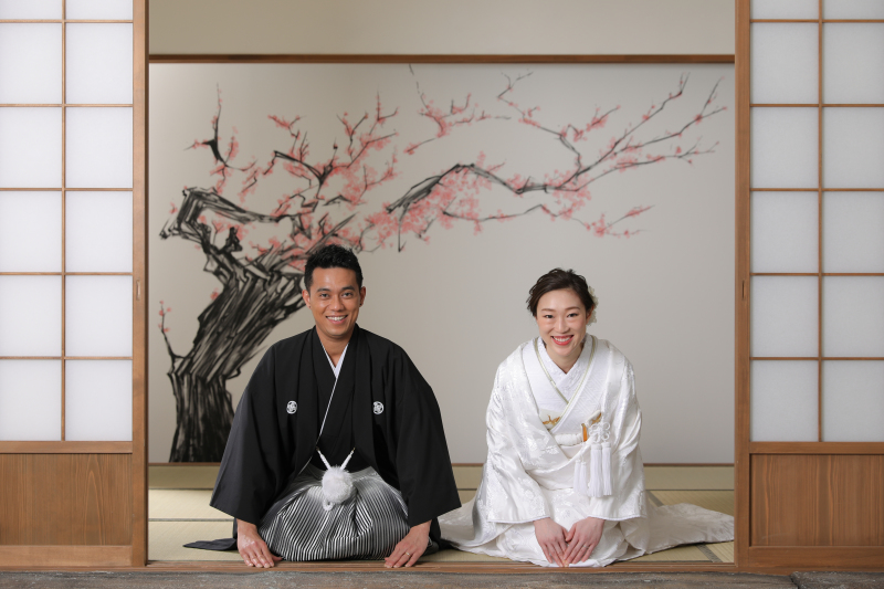 最後は大人気のご挨拶スタイルで!