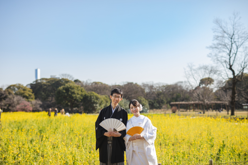 春の浜離宮庭園