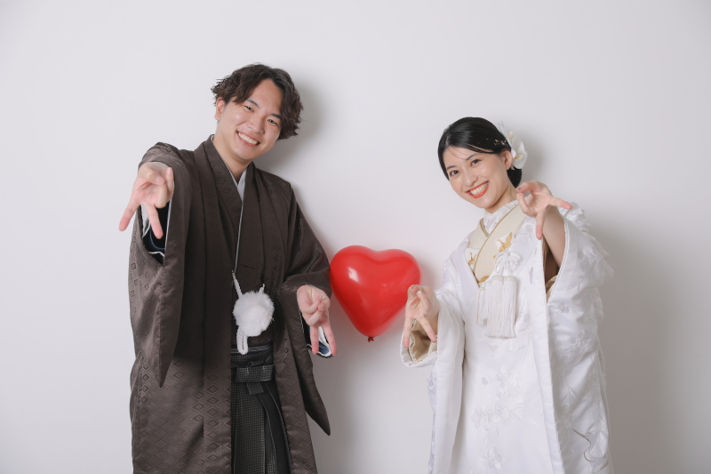 最後はピースで!