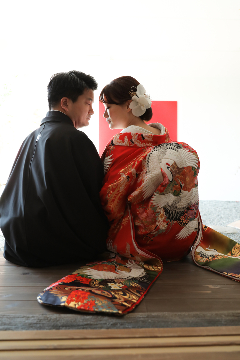 お茶室の中から撮影しました！