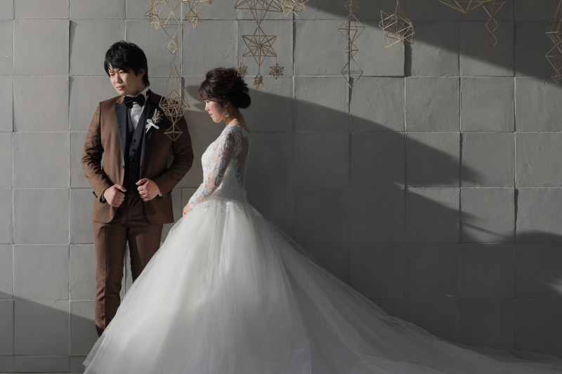 キリッと決めていただきました