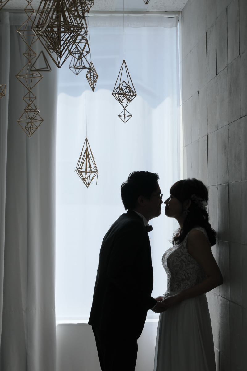 シルエット写真も