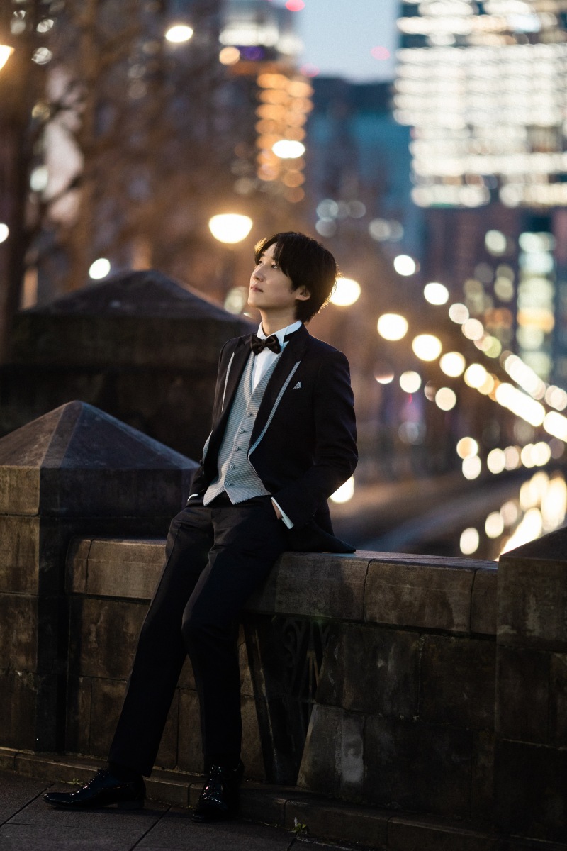 新郎様、ソロカット。