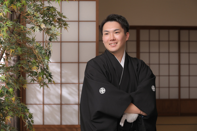 ご新郎様のソロショット