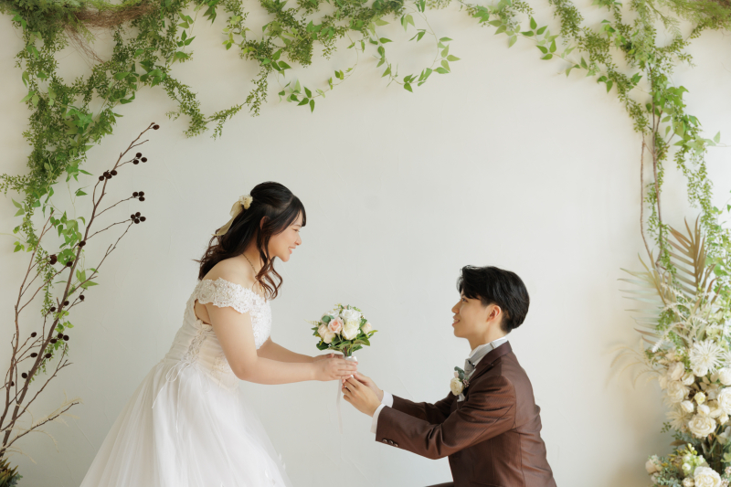 ボタニカルな壁と