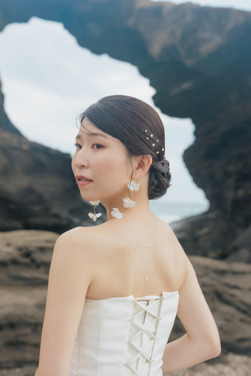 綺麗なご新婦様の横顔