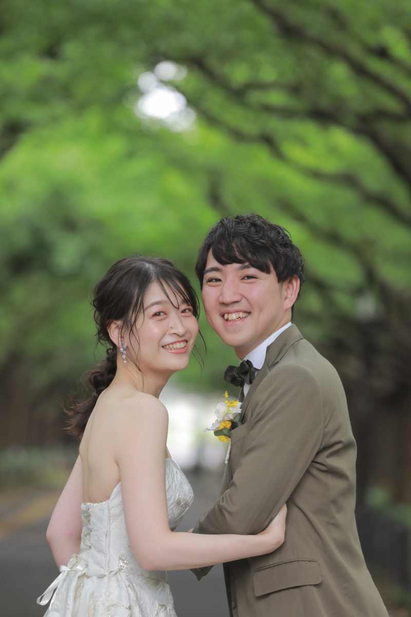 振り返りショット!