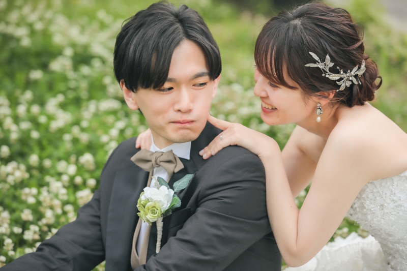 白ツメクサとクローバー