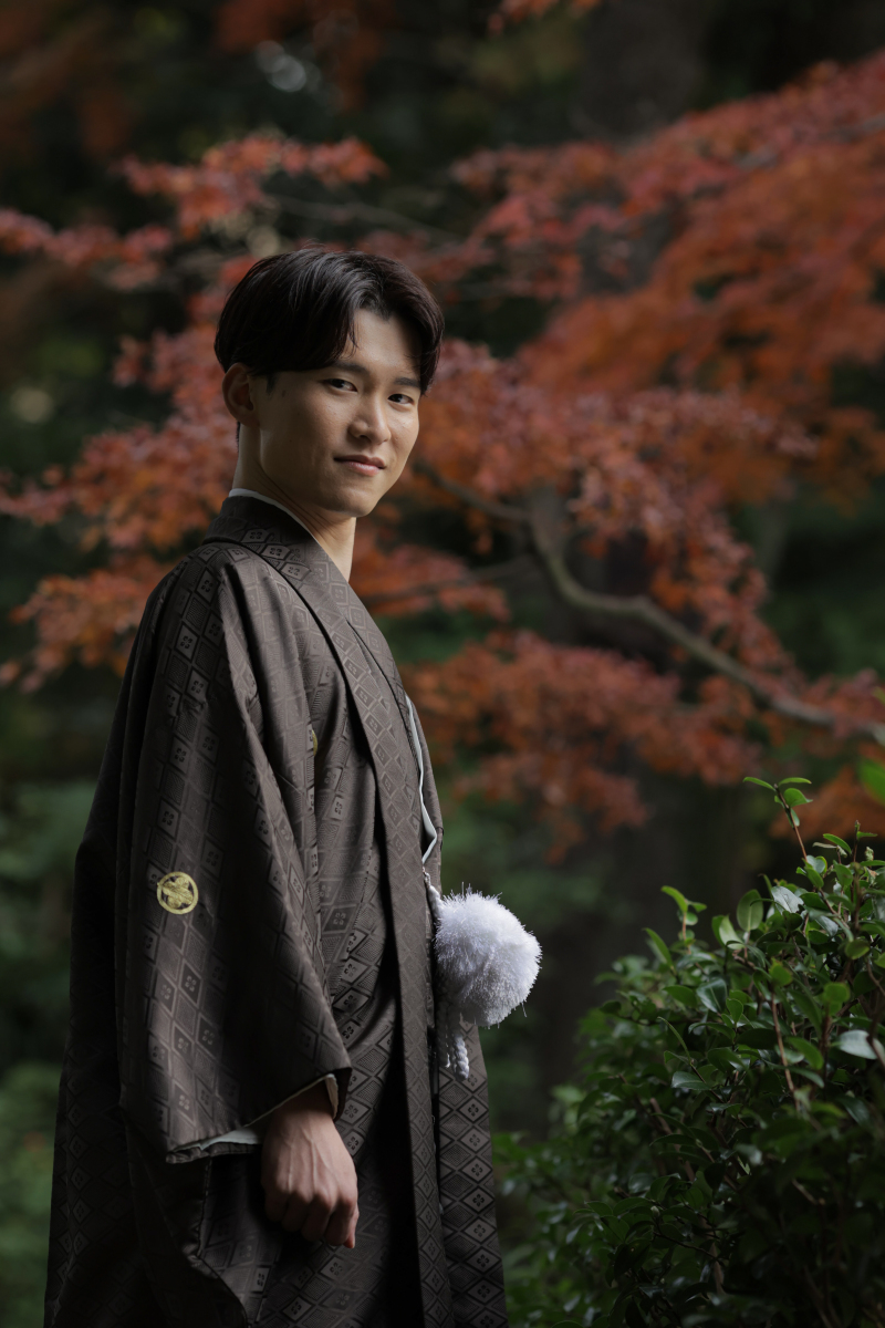 ご新郎様のソロカット。