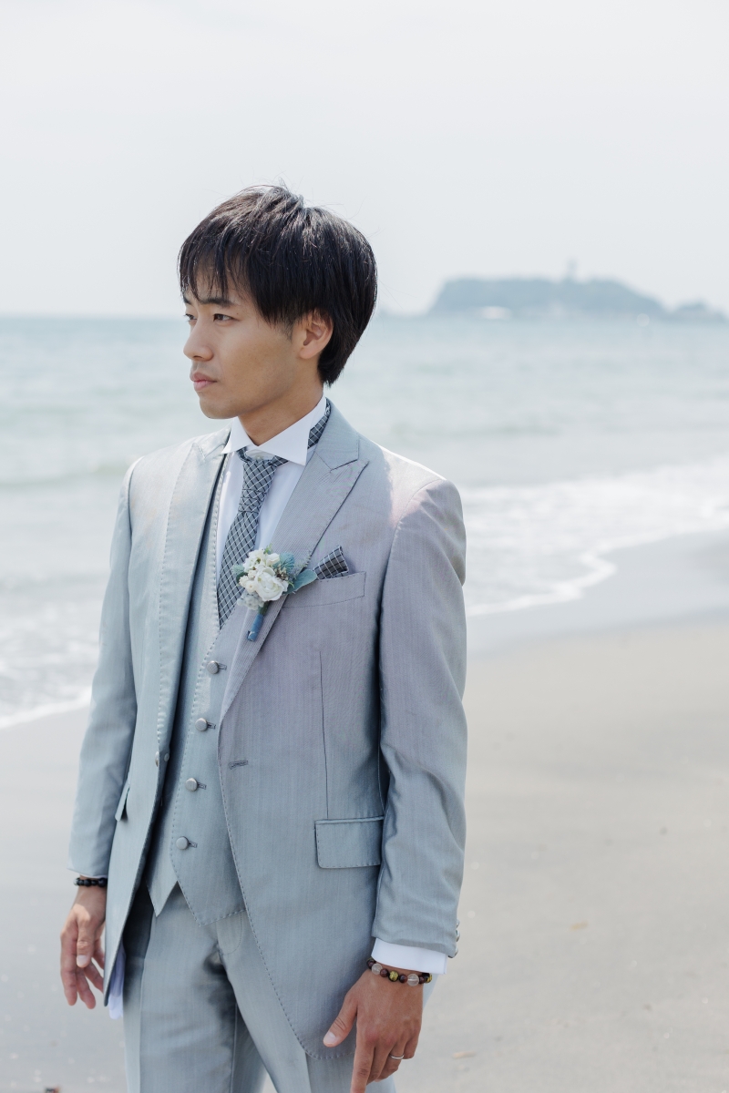 新郎様ソロカット