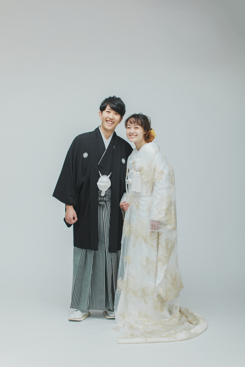 和装は2着目も。