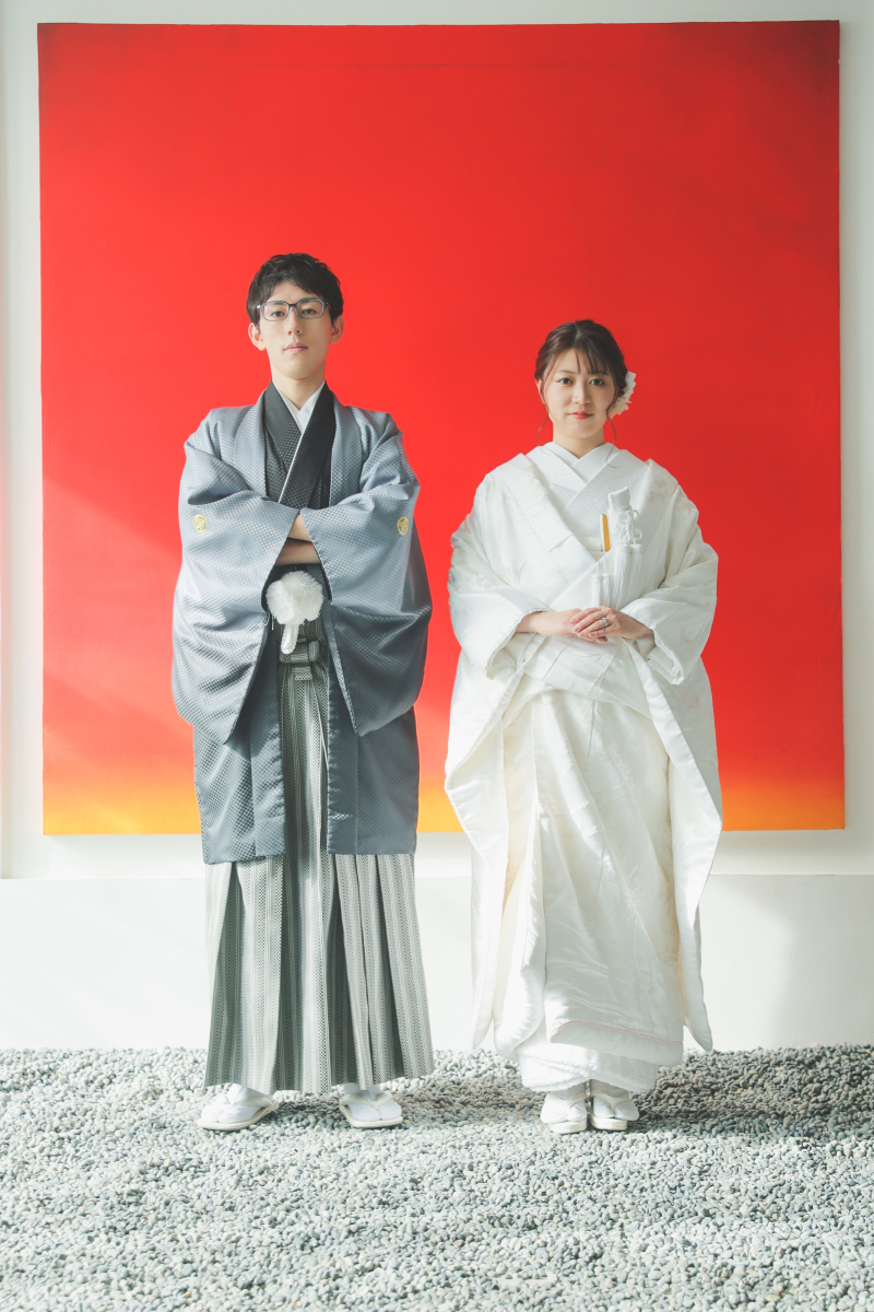 白無垢と赤壁と、