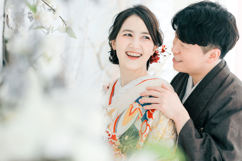 幸せの表情