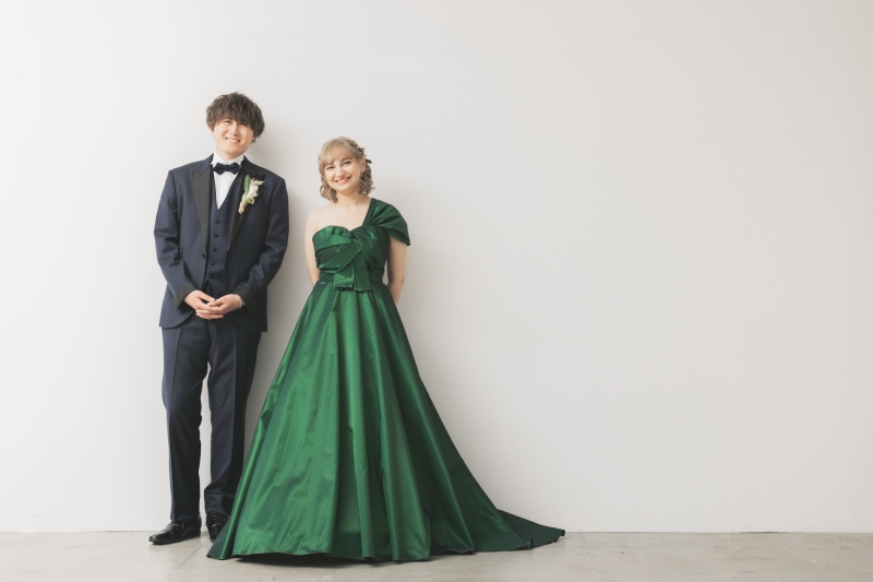 シンプルな背景でも。