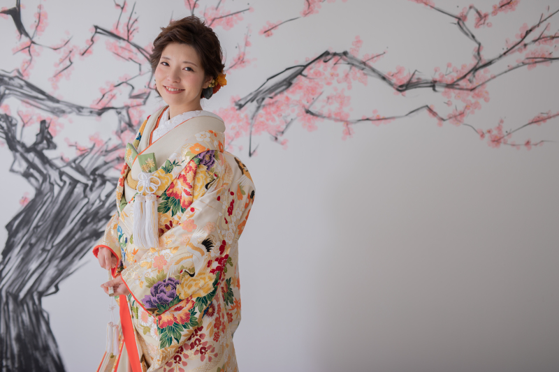 新婦様のソロショット