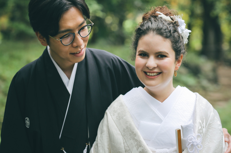愛らしい新婦様
