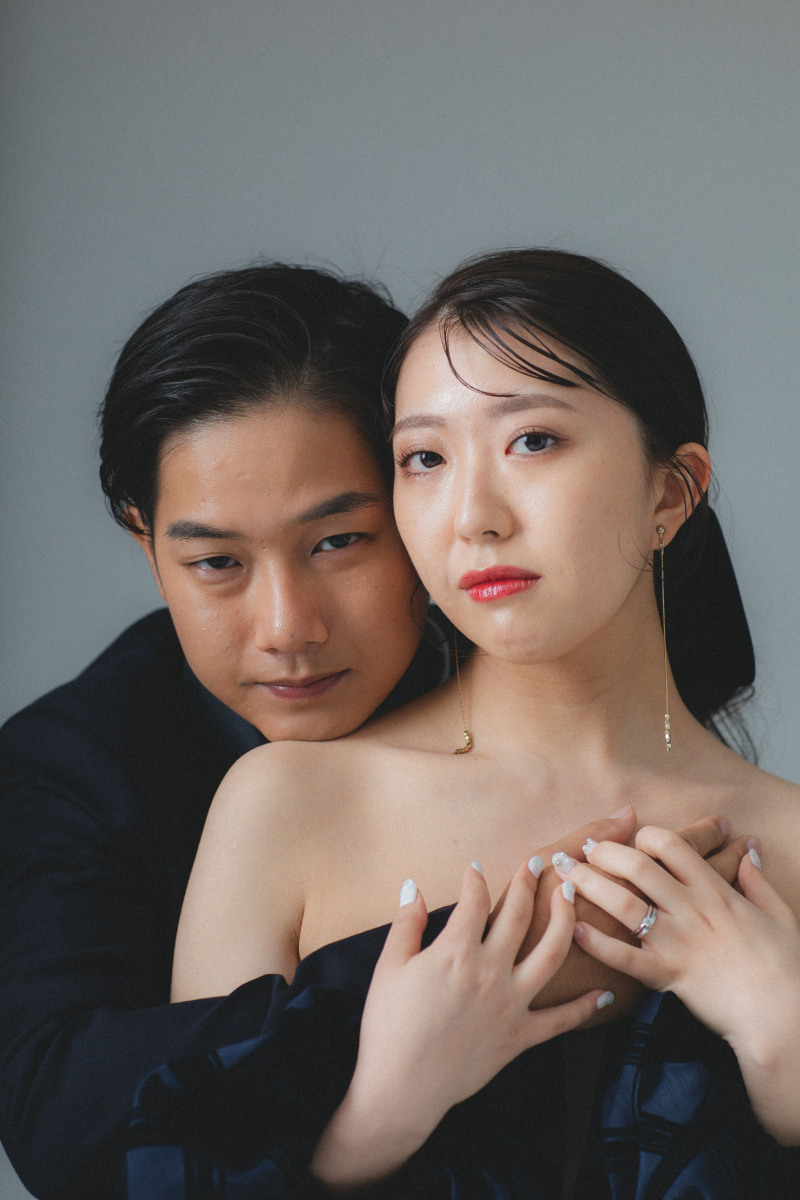 クールな表情も◎