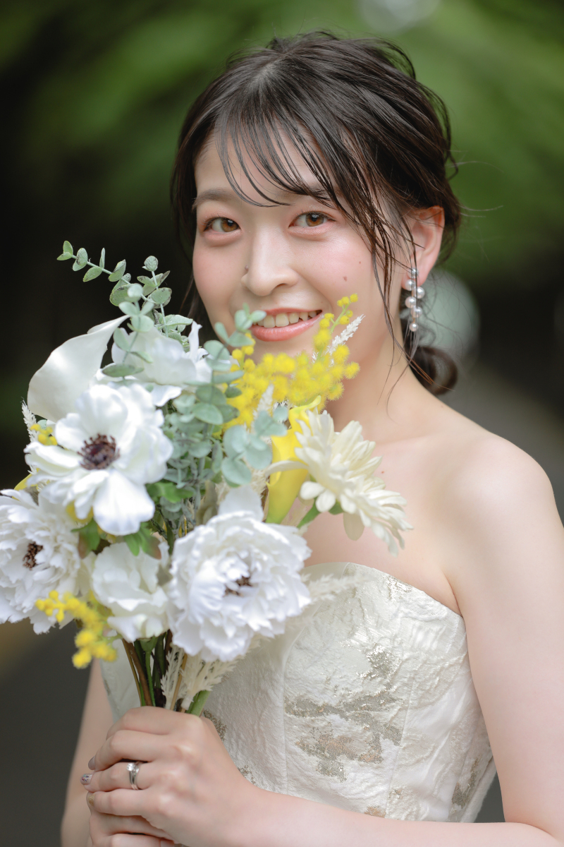 新婦さんのソロショット♡