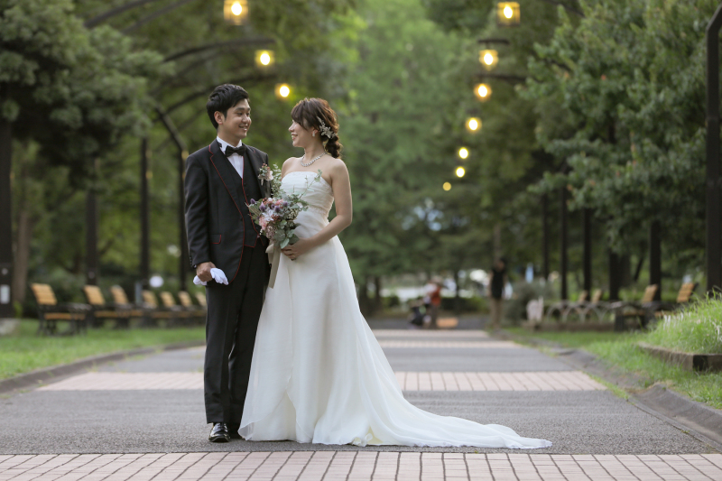 明かりが灯り始めました