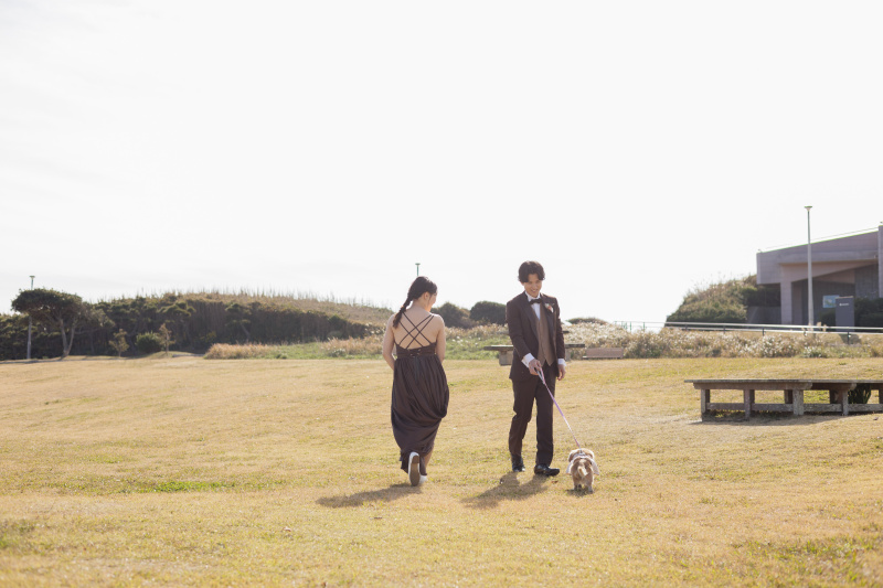 ワンちゃんも一緒に！