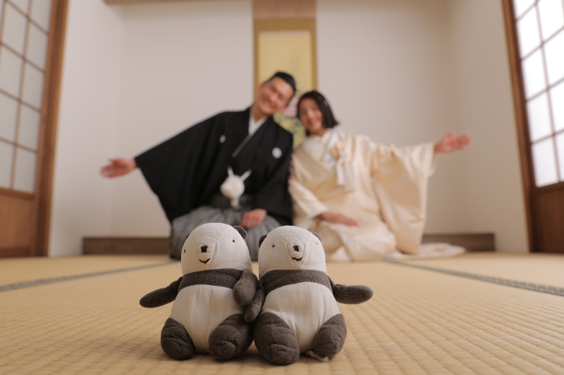 持ち込みのアイテムたちと