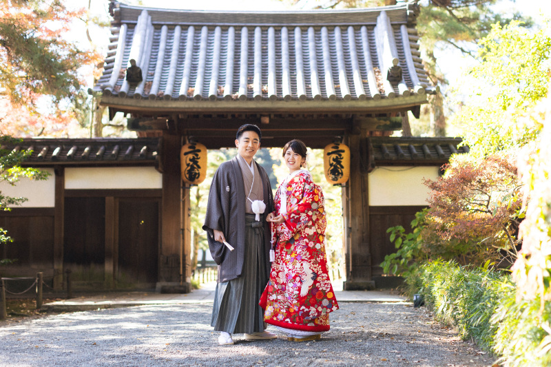 紅葉シーズンの三渓園